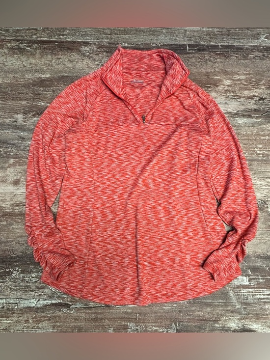 Columbia Tops - Columbia Quarter Zip Athletic Pullover Layer Shirt Hike Camp Outdoor Athletic XL